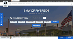 Desktop Screenshot of bmwofriverside.com